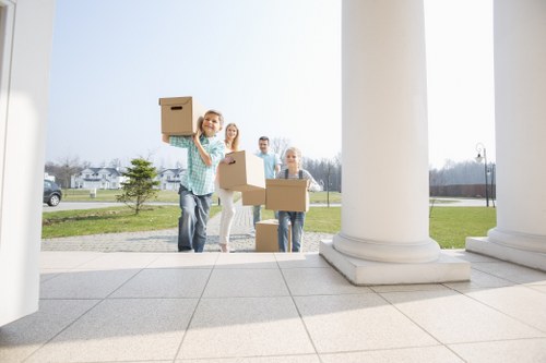 Local moving truck for residential and commercial moves in Addington