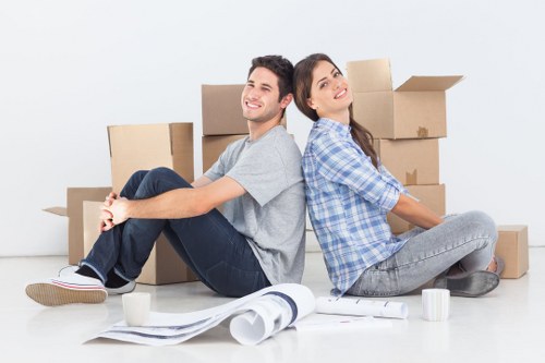 Local removal van supporting a home or office move in Addington