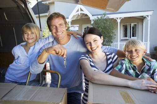 Careful packing and transport of household items by removalists