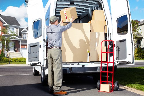 Local moving team working around access and parking in Addington