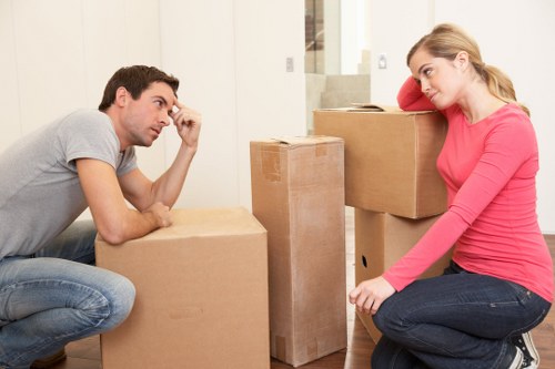 Careful packing and transport for a small move in Addington