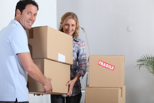 Complaint assessment during a man and van service review