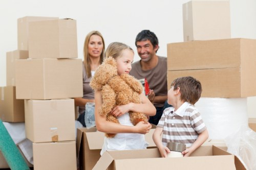 Packing and furniture loading for an Addington move